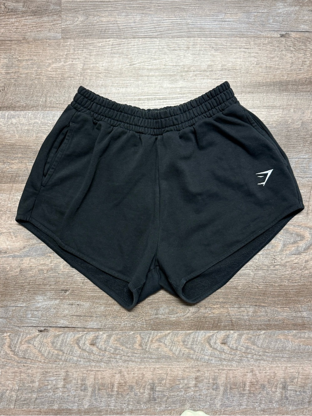 Gymshark Black Women's Drawstring Waist Athletic Shorts
